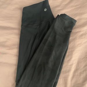 Sheer Will High Rise Tights 28” Camo- Lululemon